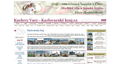 Desktop Screenshot of karlovy-vary-karlovarsky-kraj.cz